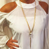 Pearl Fringe Necklace